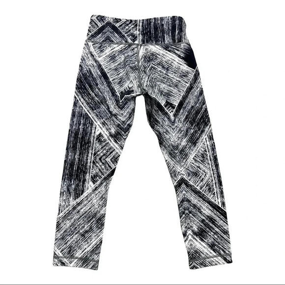 Lululemon Wunder Under Crop Full-On Luon Heat Wave SoulCycle Miami Leggings  4 - Picture 4 of 10